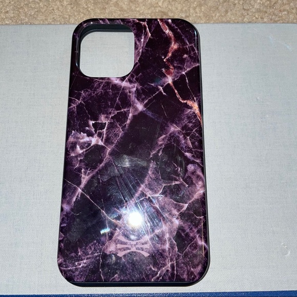 iPhone 12/12pro Purple marble case - Picture 1 of 1
